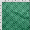 thumbnail image 4 of oneOoneCottonSilkGreenFabricTribalQuiltingSuppliesPrintSewingFabricByTheYard42InchWide, 4 of 4