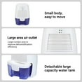 thumbnail image 3 of Dehumidifiers Small for Basements, Home Mini Dehumidifier Quiet for Bedrooms, 250ML/D Capacity Bathrooms Dehumidifier, Mini Dehumidifier for Bedroom, Bathroom, RV, Laundry Room or Closet White, 3 of 8
