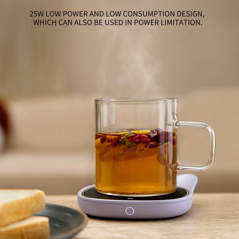 Jikolililili Cup Warmer,Electric Mug Warmers for Desk with 3