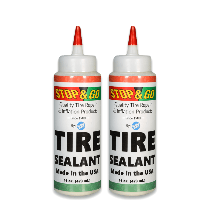 Stop & Go Premium Tire Sealant Prevent Flats & Repair Punctures for