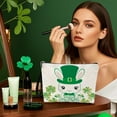 thumbnail image 5 of Clearance St. Patrick's Day Cosmetic Bag Outdoor Multi Function Portable Cosmetic Bag Household Zipper Toiletry Bag Small Wallet, 5 of 6