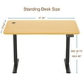 thumbnail image 4 of Furmax 48" x 24" Home Office Electric Height Adjustable Standing Desk, 4 of 7