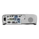Epson X39 PowerLite - Projecteur 3LCD - portable - 3500 lumens (blanc) - 3500 lumens (couleur) - xga (1024 x 768) - 4:3 - lan - avec 2 Ans de Programme de Service Routier Epson – image 5 sur 8