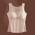 thumbnail image 2 of JHLZHS Shelf Bra Camisole Organic Women's Underwire One Smooth U Light T Shirt Convertible Bra Cotton Camisole with Built in Bra Cups Camisoles with Built in Bra, 2 of 7
