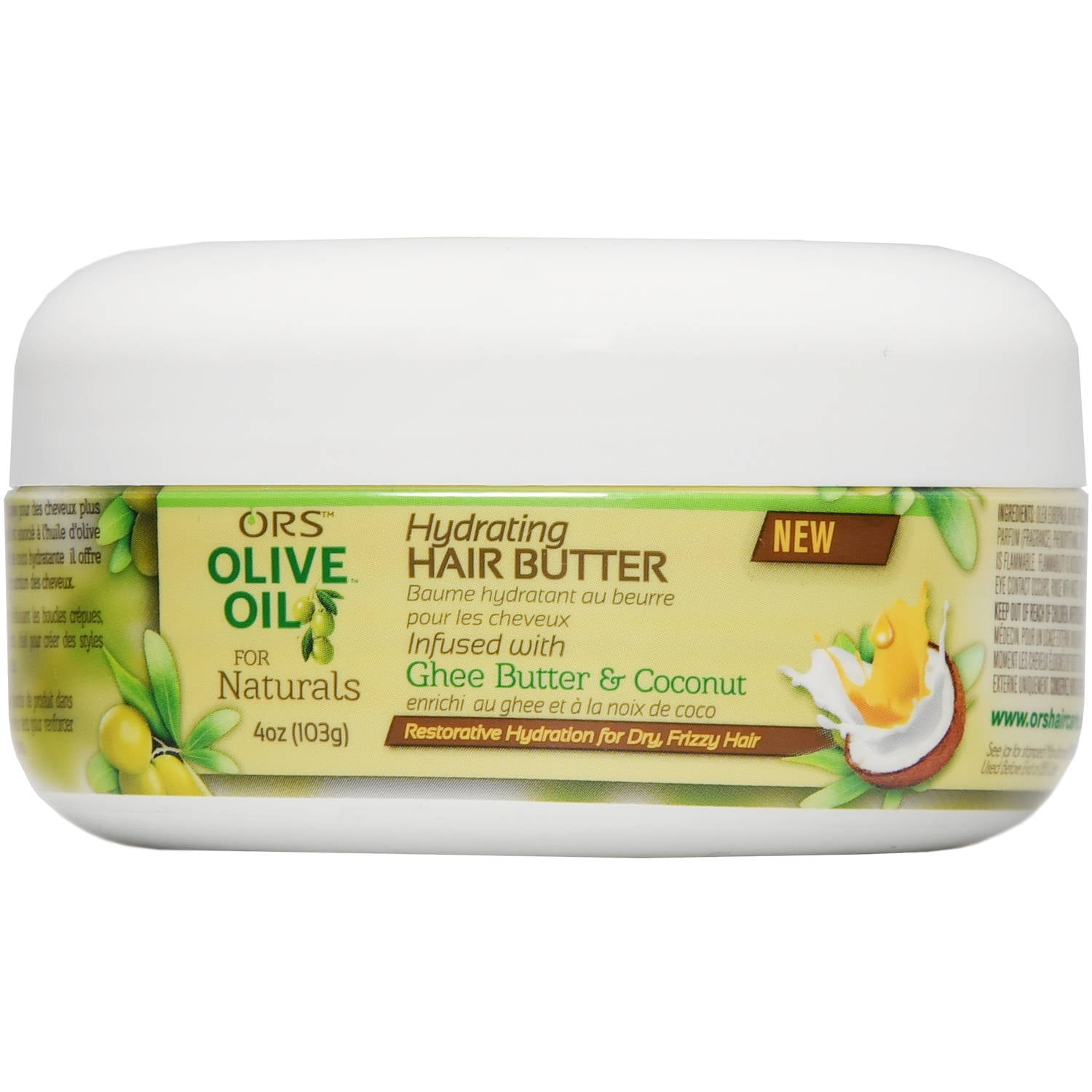 ORS Olive Oil for Naturals Hydrating Hair Butter, 4 oz