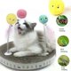 thumbnail image 2 of Interactive Cat Plush Toy Ball with Squeaky Sound - Fun Training Toy for Playtime and Exercise, 2 of 4