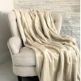 thumbnail image 2 of Plutus PBSF1420-6090-TC 60 x 90 in. Fancy Mink Faux Fur Ivory Luxury Throw - Ivory & Off White, 2 of 2
