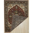 thumbnail image 5 of EORC KC30800RD8X10 8 x 10 ft. Heriz Traditional Area Rug, Red & Navy, 5 of 25