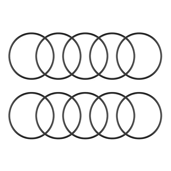 O-Rings Nitrile Rubber 54.2mm x 59mm x 2.4mm Round Seal Gaskets 10Pcs
