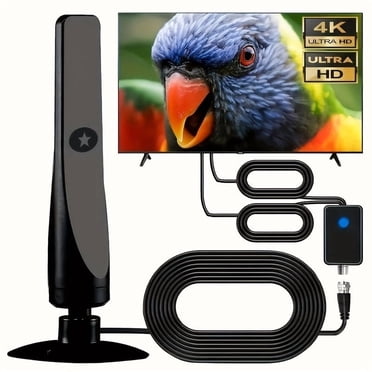 Magic Stick TV MAX HD Digital Antenna - 4K Ready Indoor HDTV Antenna With 20ft Cable