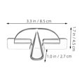 thumbnail image 2 of FESTFENDS 6Ud Organizador De Gafas Transparente Para Pared Con Soporte Para Lentes Y Espacio Reducido, 2 of 8