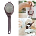 thumbnail image 2 of Visland Portable Coffee Filter Spoon Reusable Plastic Brewing Tool for Grounds Loose Tea Multifunctional Tea Filter with Hanging Handle for Camping Travel, 2 of 7