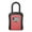Red, variant on 1 Set Key Box with Hanging Hook 4 Digit Password High Hardness Good Security Quick Reset Anti-theft Wall-Mounted Key Safe Combination Padlock for Home