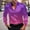 Mens Clothes Hot Pink, variant on Mens Satin T-Shirts, Long Sleeve Shirts for Men Fall Fashion Big & Tall Ombre Tie Dye Lapel Button Down Dressy Blouses S-5XL