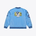 thumbnail image 2 of Men's Mitchell & Ness Carolina Blue North Carolina Tar Heels Double Clutch Lightweight Satin Full-Snap Jacket, 2 of 7