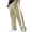 Khaki, variant on TMOYZQ Men's Sweatpants Casual Loose Fit Side Button Stripes Jogging Pants Sports Running Basketball Sweatpants
