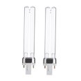 thumbnail image 1 of Lights 2PCS 9W G23 Base Aquarium Fish Tank UV  Purifier Bulbs  Ultraviolet Replacement Light Bulbs, 1 of 7