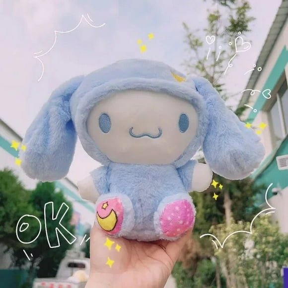 25cm Hello Kitty Sanrio Plushie Kuromi Cinnamoroll Anime Plush Toy Kawaii MyMelody Plush doll Girl Kids Birthday Gift - MINISO