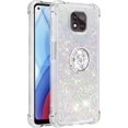 thumbnail image 3 of case for Motorola Moto G Power 2021 Case,Creativity Clear Quicksand Glitter Flowing Liquid Floating Soft TPU Case w/Stand Bling Diamond Sparkle Phone Cover for Motorola Moto G Power 2021  Colorful, 3 of 14