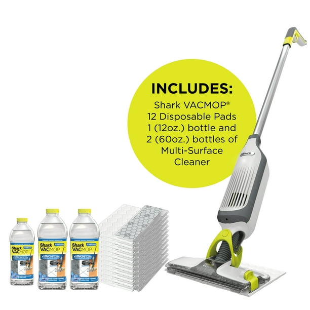 Shark VACMOP™ Cordless Hard Floor Vacuum Mop, 12 pack Disposable VACMOP