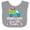 Heather and White, variant on Inktastic Mommy and Daddy Love Me Boys Truck Boys or Girls Baby Bib