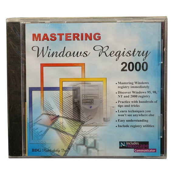 Mastering Windows Registry 2000 CD - your guided tour into the depths of your computer