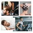 thumbnail image 7 of Hair Pieces and Wigs Human Hair Men Toupee French Lace with 1" Clear Poly All Around Hair Toupee 6'' Length Replacement System Male Hair Prosthesis, 7 of 7