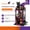Black Cat Witch Style, variant on Halloween Gashapon Machine Building Styles Pumpkin Ghost Cat Craft Kit with Transparent Display