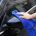 thumbnail image 3 of Microfiber Towels Car Wash Drying Cloth Blue Car Care Detailing Cleaning Polishing Duster Home Kitchen Washing Rags, 3 of 6