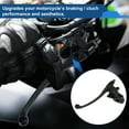 thumbnail image 3 of Palancas de freno de embrague delanteras para Honda Magna Shadow Spirit para Suzuki Intruder para Yamaha Vstar para Kawasaki Vulcan Palanca de manillar de motocicleta Negra, 3 of 7