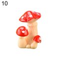 thumbnail image 2 of SPRING PARK 1Pc Mini Mushrooms for Fairy Garden PVC Mushrooms Miniature Figurines Colorful Miniature Garden Ornaments Fairy Garden Accessories, 2 of 7
