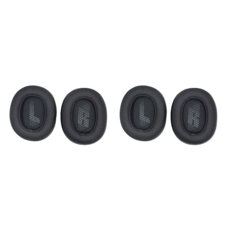 4Pcs for Live 650BTNC 660 E65BTNC Duet NC Headphone Cover Earmuffs Black 4Pcs for Live 650BTNC 660 E65BTNC Duet NC Headphone Cover Earmuffs Black