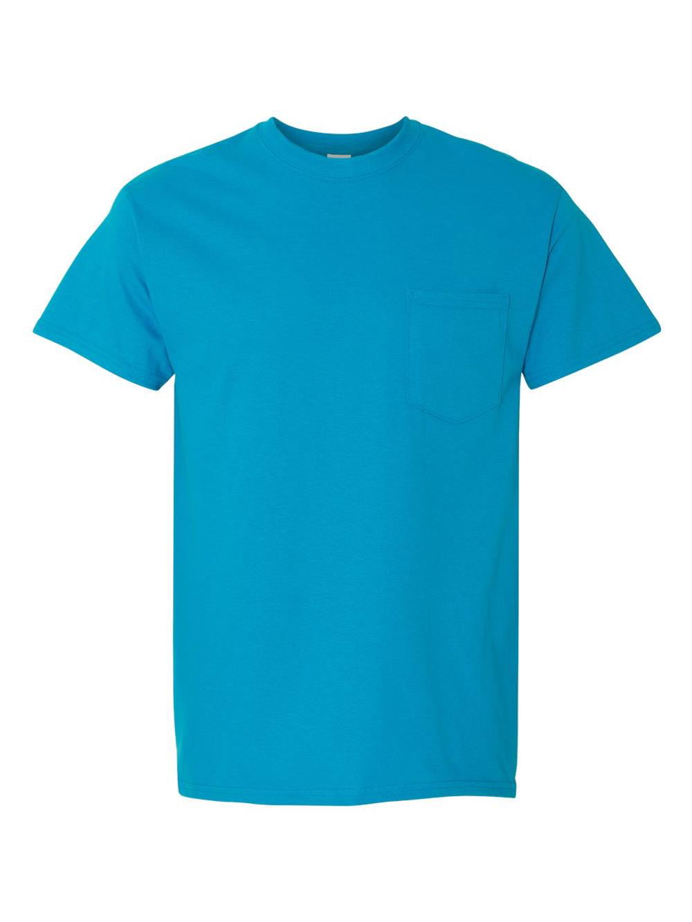 5300 Gildan T-Shirts Heavy Cotton T-Shirt with a Pocket - Walmart.com