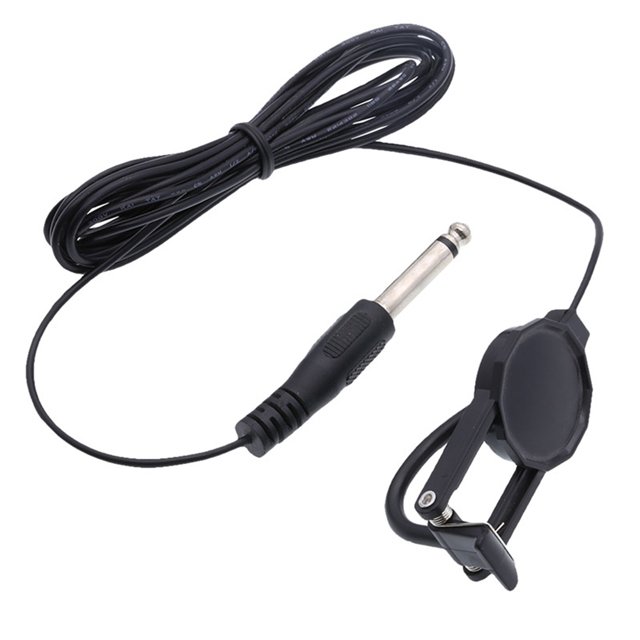 Btafrte Pastilla Con Clip Pastilla Micrófono Con Clip Profesional Ligero para Instrumentos Cuerda