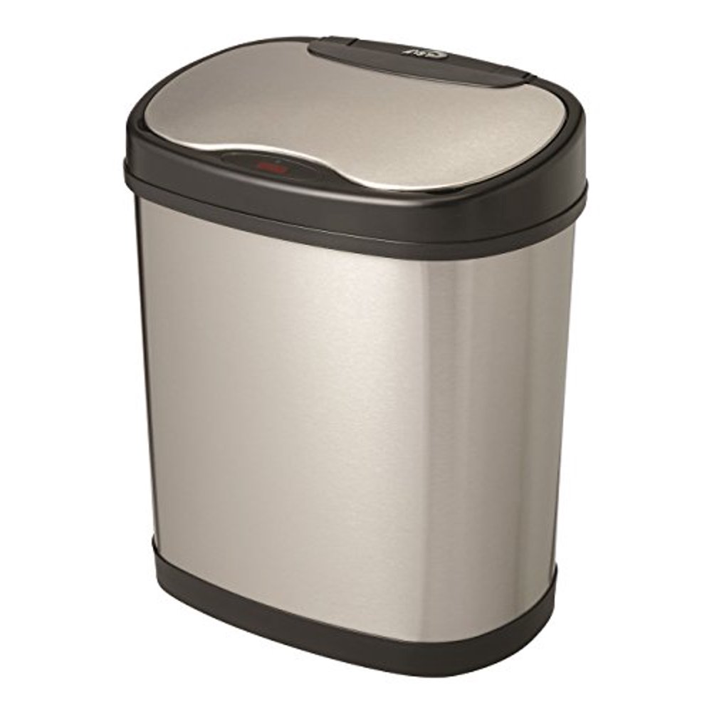 MOTION SENSOR TRASH CAN, 12.1 X 8.4 X 15.2