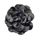 thumbnail image 5 of Broche de flores con forma de flor para el pelo, elegante, hecho a mano, para mujer, satén, camelia. Negro, 5 of 9
