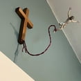 thumbnail image 4 of Crucifijo Jesús XINYU Decoración de madera Colgante, 4 of 8