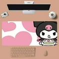 thumbnail image 1 of Cute Kuromi Mousepad Large Gaming Compute Gamer PC Keyboard Mouse Mat, 1 of 1
