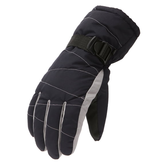 OAVQHLG3B Gloves Winter Skiing Men's Gloves Mountaineering Riding Warmth Waterproof And Velvet