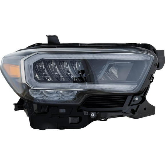New Headlight Compatible with 2020-2023 Toyota Tacoma 2.7L 3.5L I4 Right Passenger Side LED RT10010137Q 278HP