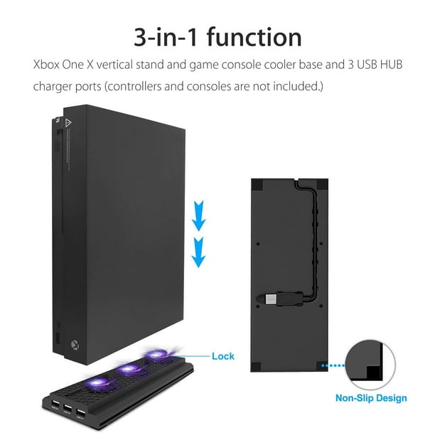 Vertical stand for xbox one x 2025