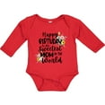 thumbnail image 3 of Inktastic Happy Birthday to the Sweetest Mom in the World Girls Long Sleeve Baby Bodysuit, 3 of 5