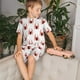 thumbnail image 4 of Balery Spiders Insects Conjunto de Pijama Infantil de Manga Corta con Estampado – Ropa de Dormir de Algodón Suave-3X-Large, 4 of 6