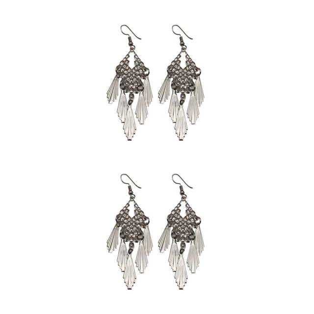 Pendientes de 2 piezas Barroco Sonducket Negro