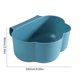 thumbnail image 4 of Cubo de basura de cocina colgante - Cubo de basura de gabinete de montaje en pared azul Sywqhk Libre de BPA, 4 of 6
