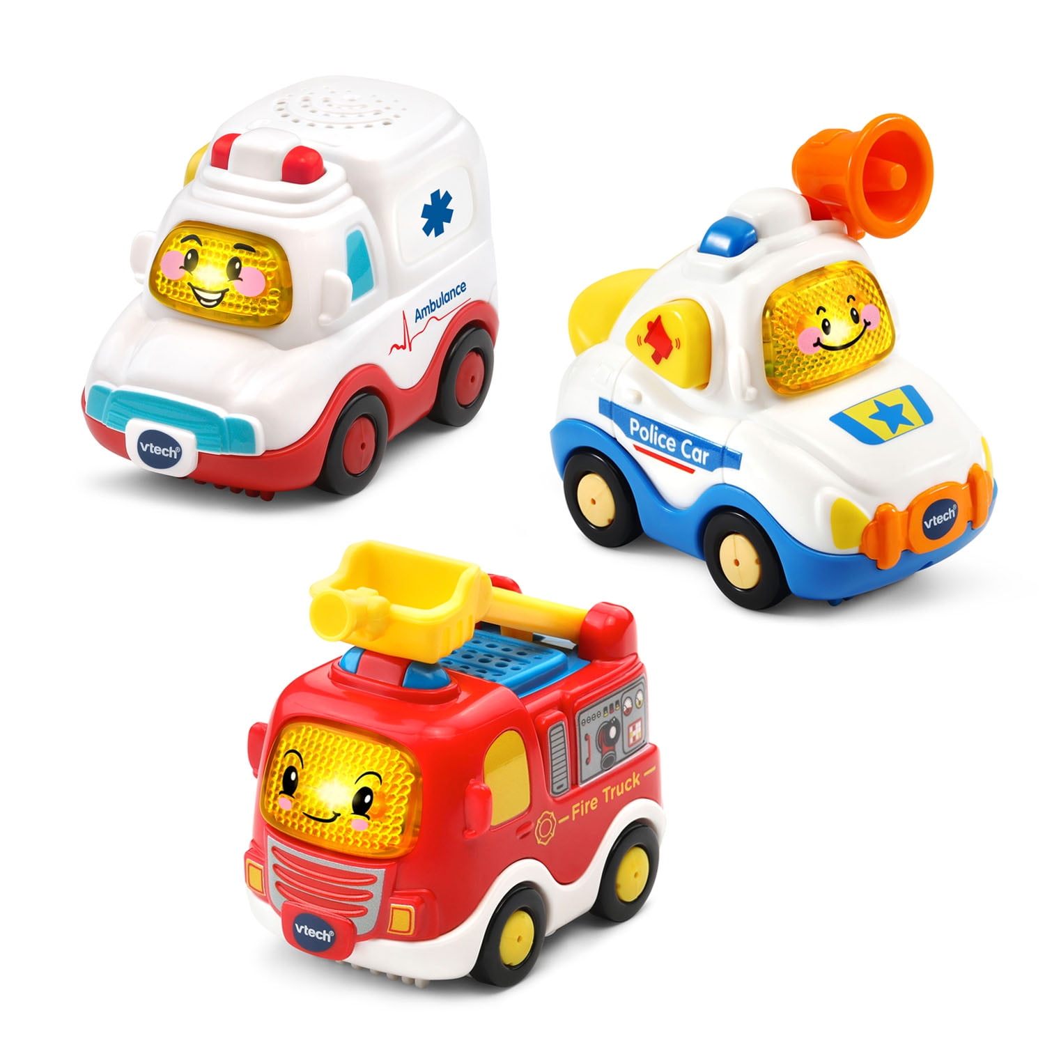 Toot Drivers 3 Car Pack Emergency Vehicles 
