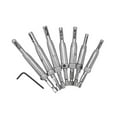 thumbnail image 1 of Speravity 7 piezas de broca para bisagra de puerta, broca profesional Hexagonal para carpintería, ventana, armario, herramienta de taladro con Artesanía, 1 of 6