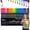 36 GEL, variant on 2026 Dual-Line Contour Pen Set, Outline Markers Self-Outline Metallic Markers, Waterproof And Fade-Resistant For Drawing, Coloring & Diy