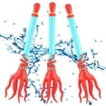 thumbnail image 2 of Pistolas de chorros Water Blaster con diseño de animales marinos con tubos ondulantes para niños, 2 of 2