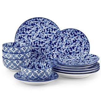 Pfaltzgraff® Sadie Blue Stoneware 16-Piece Dinnerware Set